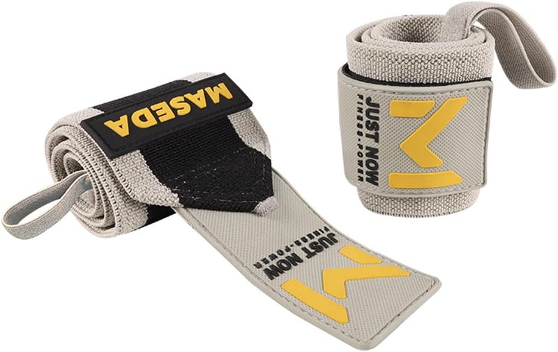 CINLITEK Pro-Grade Weightlifting Wrist Wraps (24") for Gym, Strength Training, and Powerlifting(1 Pair) - Heavy-Duty Thumb Loop Straps for Maximum Wrist Support in Bodybuilding & Fitness (Men & Women) - Image 1